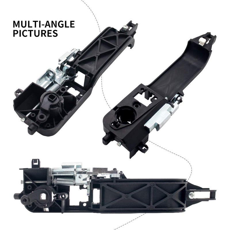 Sikawai 8s4z5426685b Driver Door Handle Front Left Driver Side Bracket Base Reinforcement Fits for 2008 2009 2010 2011 Ford Focus Door Handle Replaces 8s4z-5426685-b 926324 926-324 - Image 5